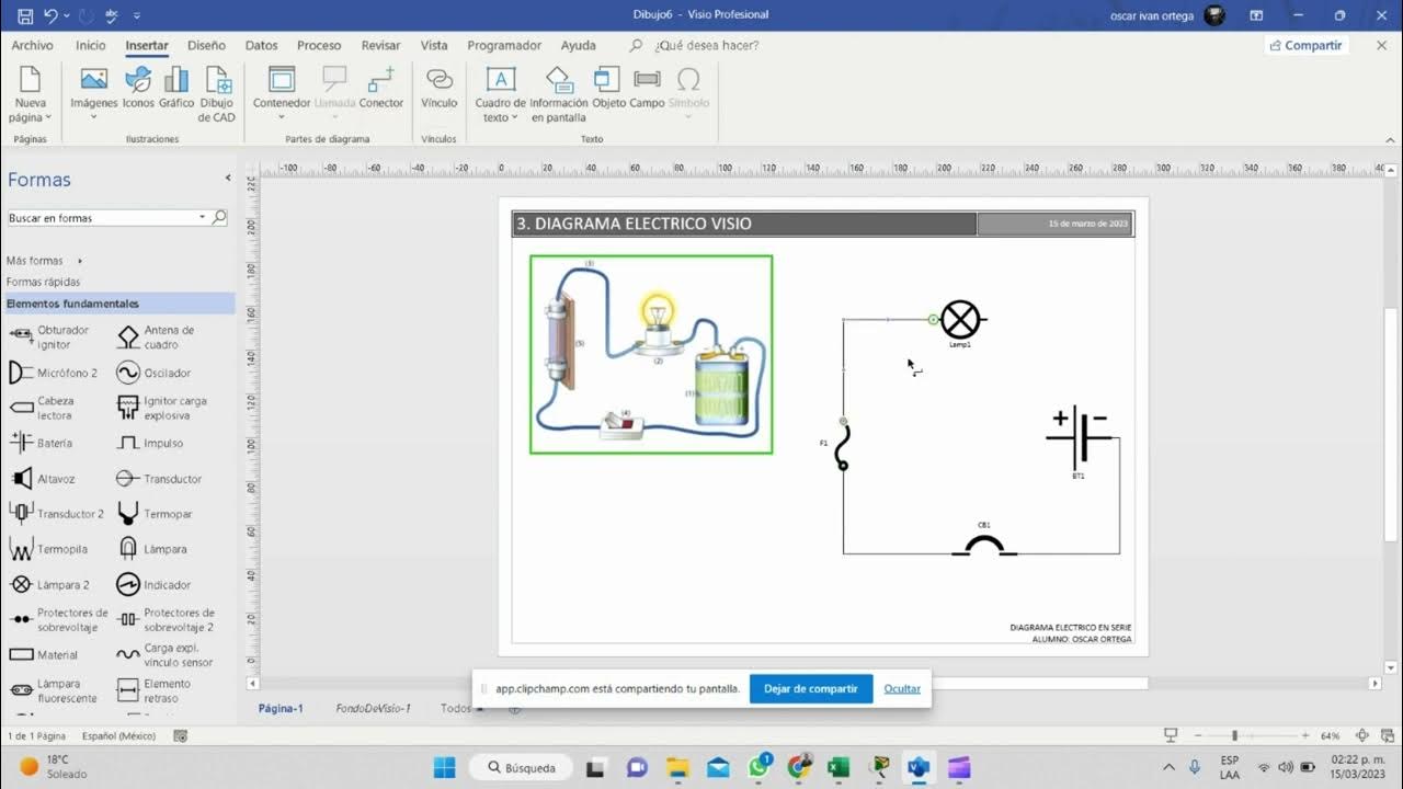 DIAGRAMA ELECTRICO VISIO - YouTube