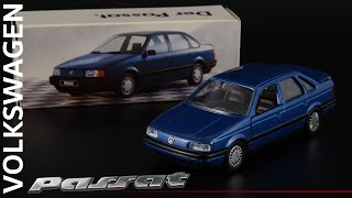 Иномарка: Volkswagen Passat B3 1988 // Schabak // Масштабные модели автомобилей нашего двора 1:43