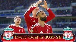 Every Liverpool FC Goal in season 2025/26