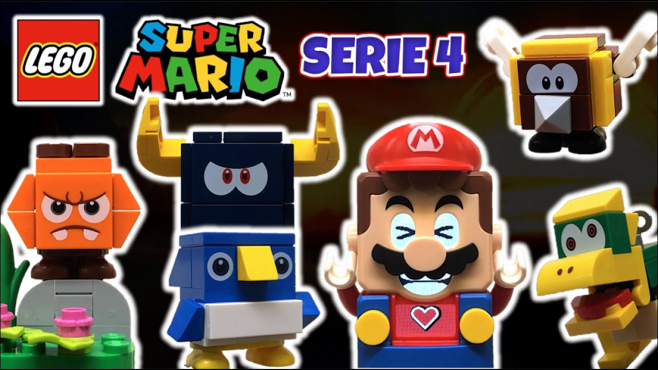 LEGO SUPER MARIO - Packs de Personajes SERIE 4 | PARTE 1 (Reseña 2022) Nintendo - TOY SHOTS