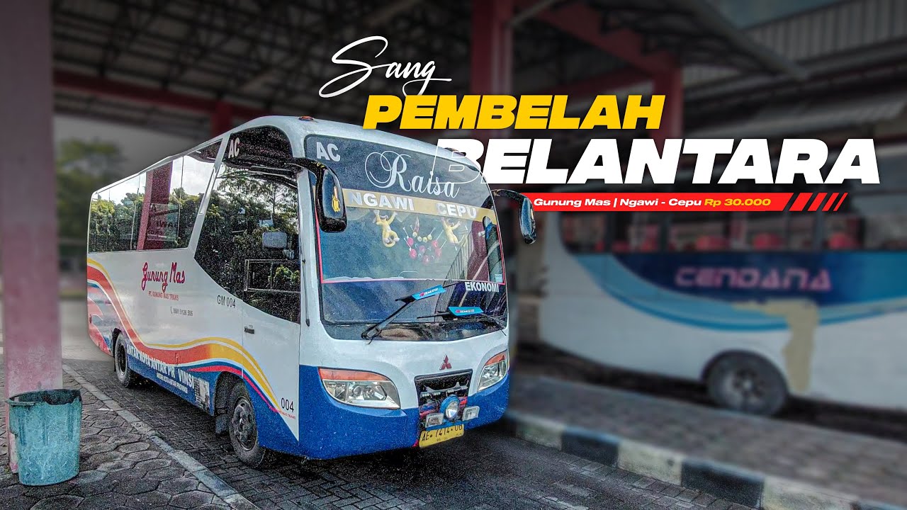 [ JALUR ISTIMEWA ] PEMBELAH HUTAN JATI ‼️ - Trip GUNUNG MAS - Ekonomi AC Ngawi-Cepu