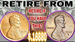 1978 &amp; 1984-D Lincoln Cents That Could Make You RICH! Hidden Gems in Your Change!