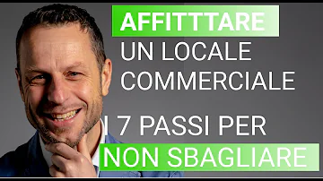 Quando si affitta un locale commerciale?