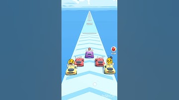 merge car run Satisfying gameplay Android IOS