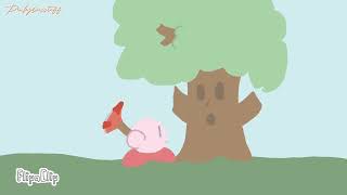 Kirby kills a tree but I reanimated it
