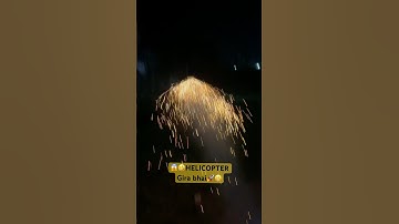 Ayyan Helicopter  Cracker🚁Testing nice🤩#helicopter #crackers #testing #experiment #diwali #shorts