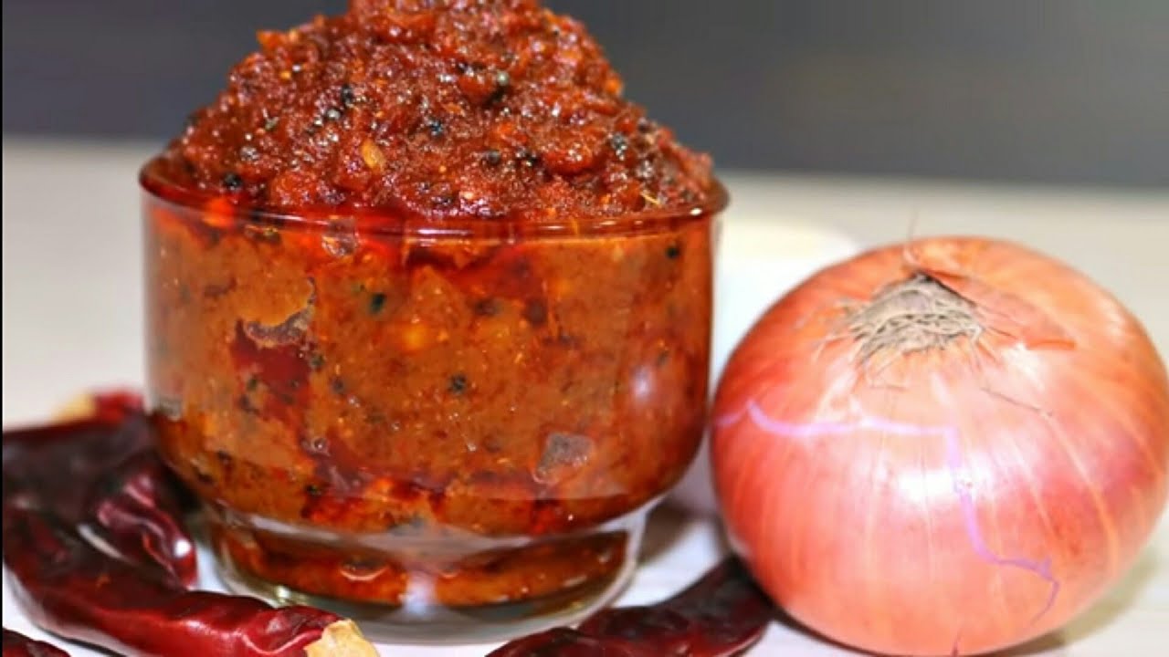 How to make Onion chutney recipe sidedish for idli,dosa perfect