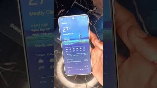ONE UI 8 New Weather Animated #shortsfeed