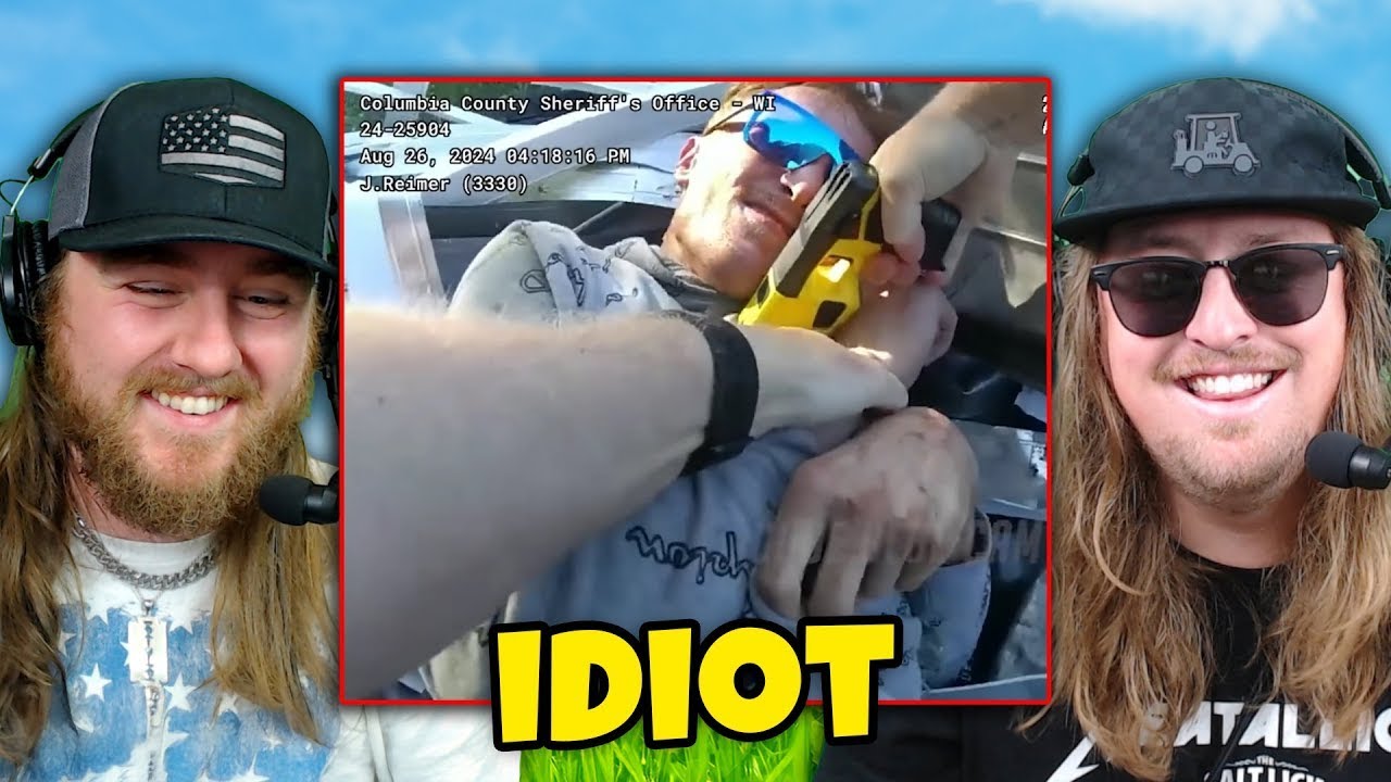 HILARIOUS POLICE CHASE GONE WRONG...