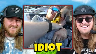 HILARIOUS POLICE CHASE GONE WRONG...