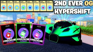 2ND EVER FULLY OG HYPERSHIFT (ROBLOX Jailbreak)