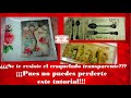 RECORDANDO TECNICAS: Precioso craquelado con decoupage