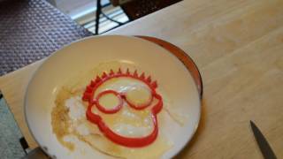 Silicone Face Egg Ring Mold Breakfast Review