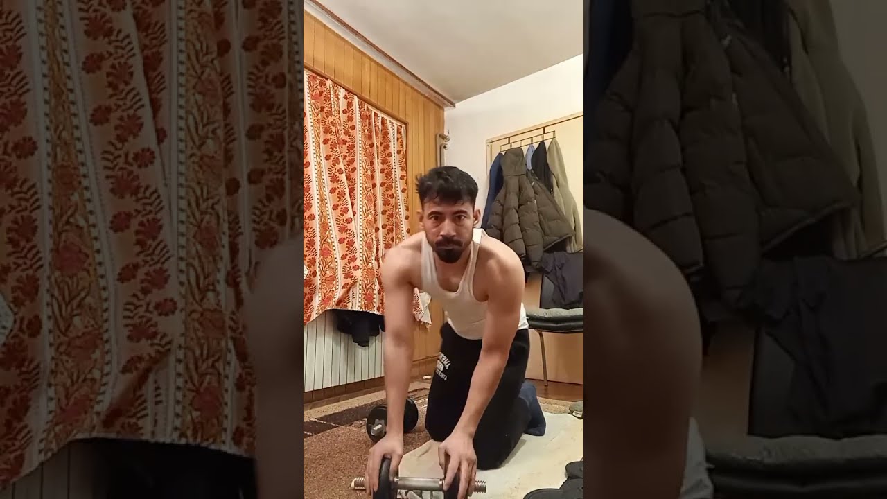 chest workout with dumbell,, stress management 