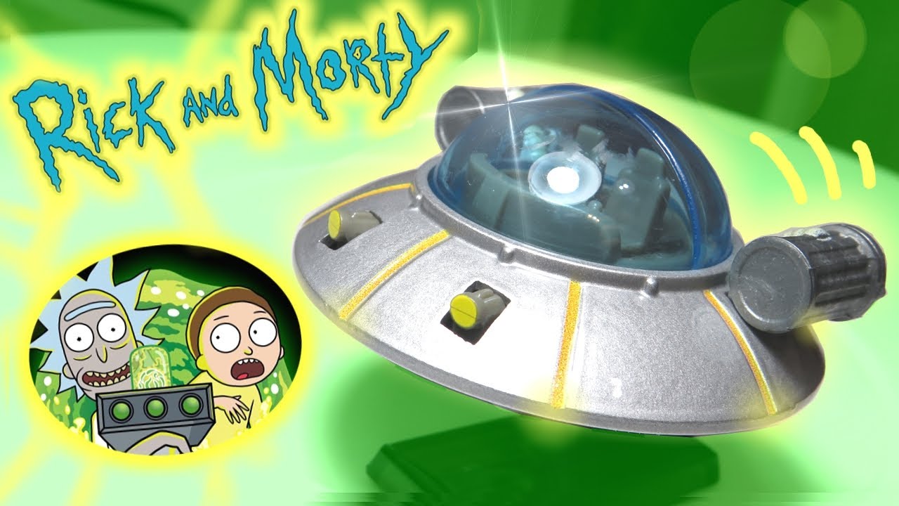nave rick and morty hot wheels