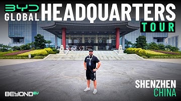 RONDLEIDING DOOR HET WERELDWIJDE HOOFDKANTOOR VAN BYD - Een kijkje in de wereld van BYD Manufactu...