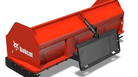 Bobcat Attachments Video Snow Pusher 360 130603