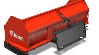 Bobcat Attachments Video Snow Pusher 360 130603