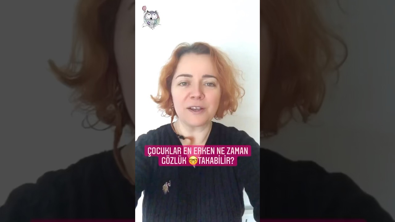 ⚠️Çocuklar en erken ne zaman gözlük takabilirler? #doktoroge #gözlük #ankaraçocukdoktoru