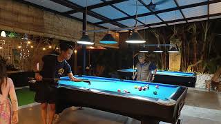 Akbar Prakoso vs Basir Aziz play Billiard Warung Santai New 060426 Ungasan Jimbaran Bali 