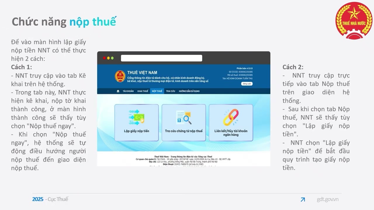 Hướng dẫn Đăng ký, kê khai và nộp thuế Thương mại điện tử