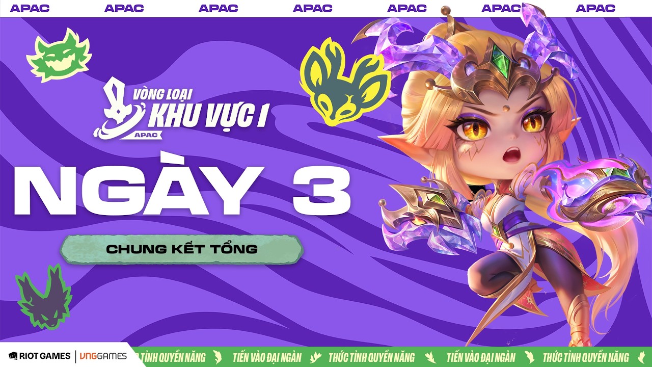 🔴 NGÀY 3 — VÒNG LOẠI KHU VỰC APAC I — SSC PIGGY, HUY1, RF N6M — ĐTCL MÙA 18