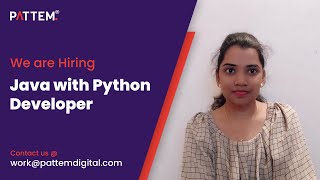 Java with Python Developer jobs in Bangalore - Pattem Digital Studio