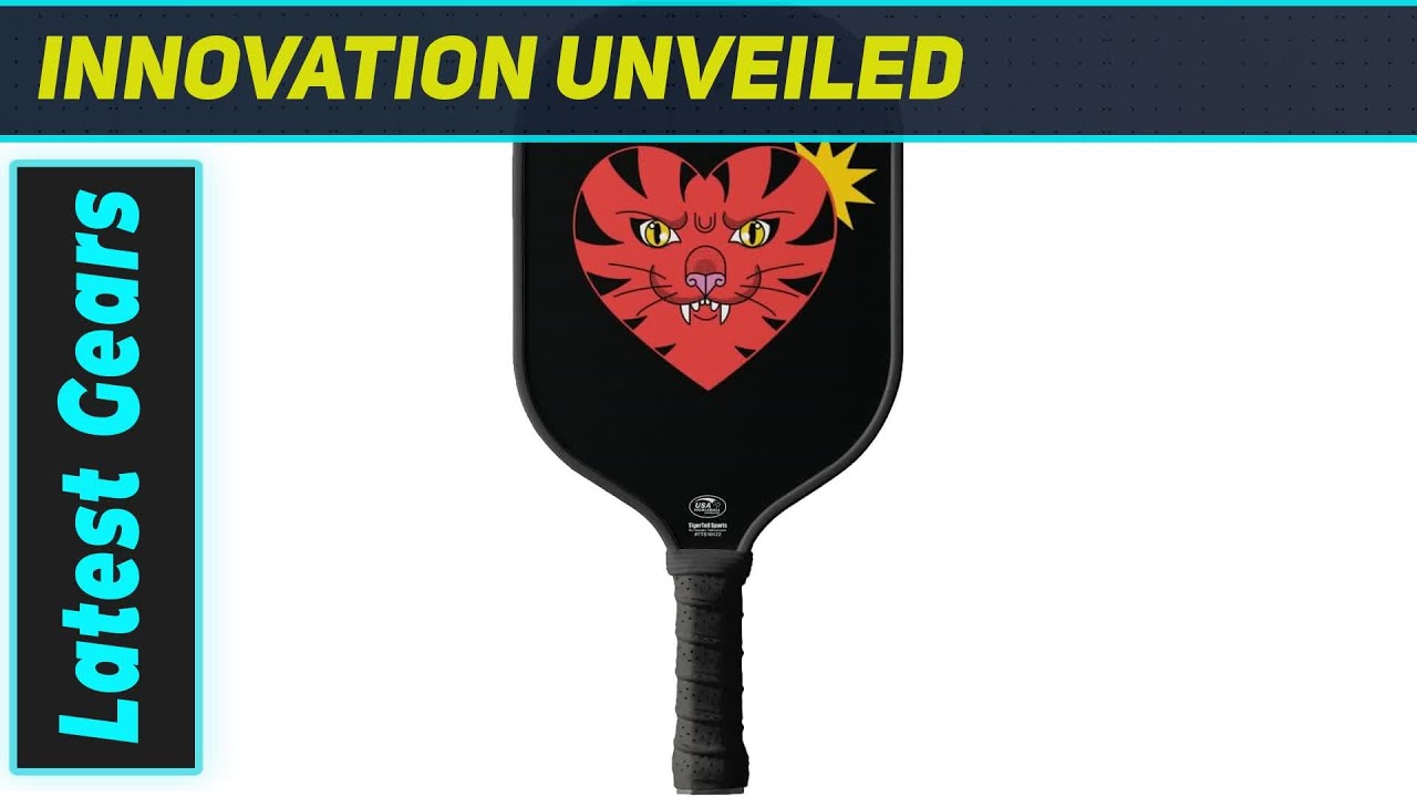 Wild Heart Pickleball Paddle: Colorful Power on the Court!