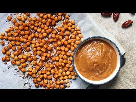 GARBANZOS TOSTADOS EN EL HORNO