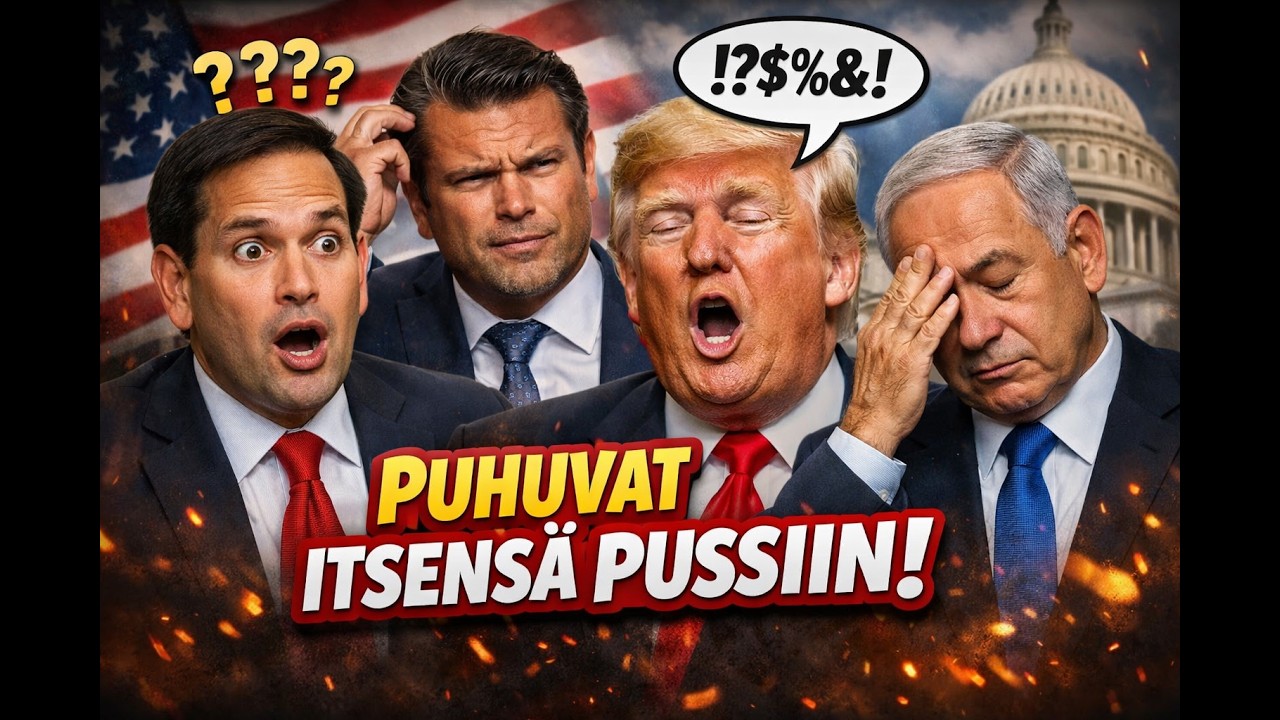 Yhdysvaltain johto puhuu itsensä pussiin.