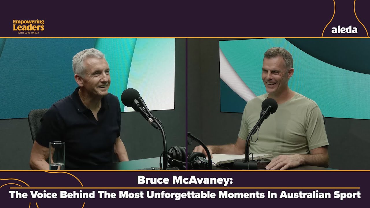 BRUCE MCAVANEY: The voice behind the most unforgettable moments in Australian sport