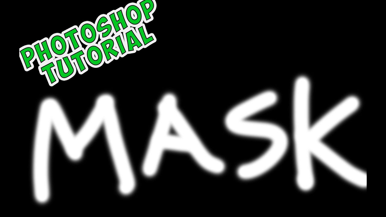 photoshop tutorial (Dansk) at arbejde med Masker YouTube