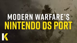 Celebrity Modern Warfare's Nintendo DS Demake Profile