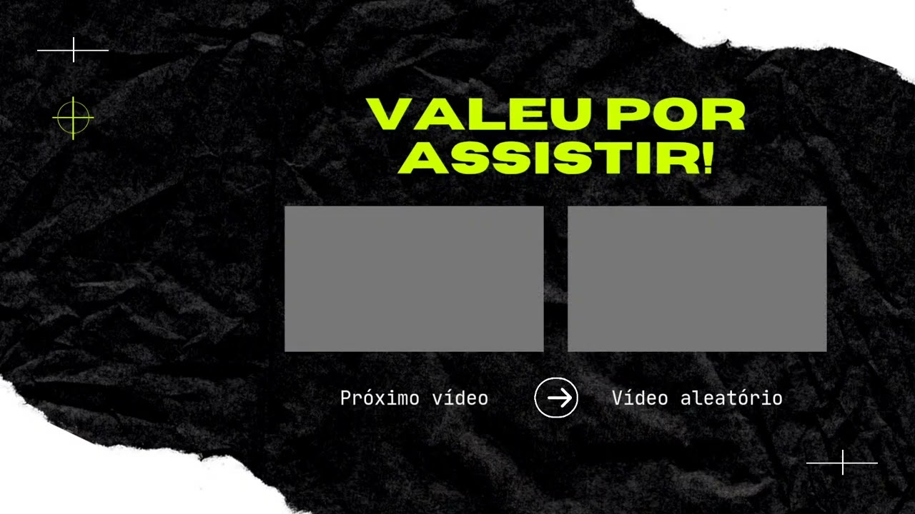 Novo final de vídeo do canal Jolhazito e Andrezito!