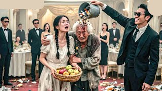 Beggar Takes Daughter To Sell Fruit At Luxury Party, Beaten By Rich Brat—He’s A Lost Billionaire