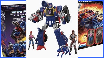 A LOOK AT: Transformers X G.I. Joe Collaborative Thunder Machine Soundwave by Hasbro REVEAL