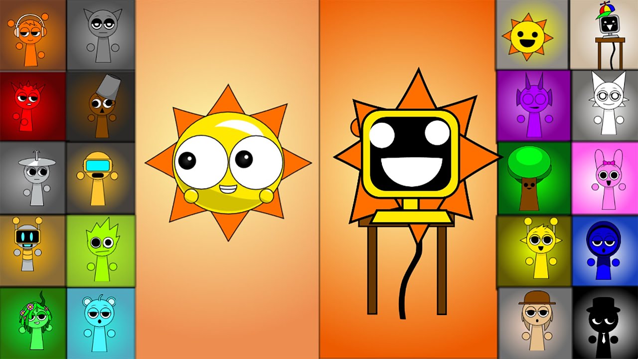 Ultimate Battle ! Sprunki Incredibox All Mr Fun Computer VS Sprunkitronics Band (1 - 20 ) !!