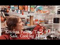 Kitchen Pantry Tour, Yard Sale, & Making Dinner