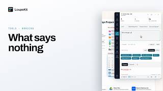 Wording — the phrases that say nothing, marked | LoupeKit