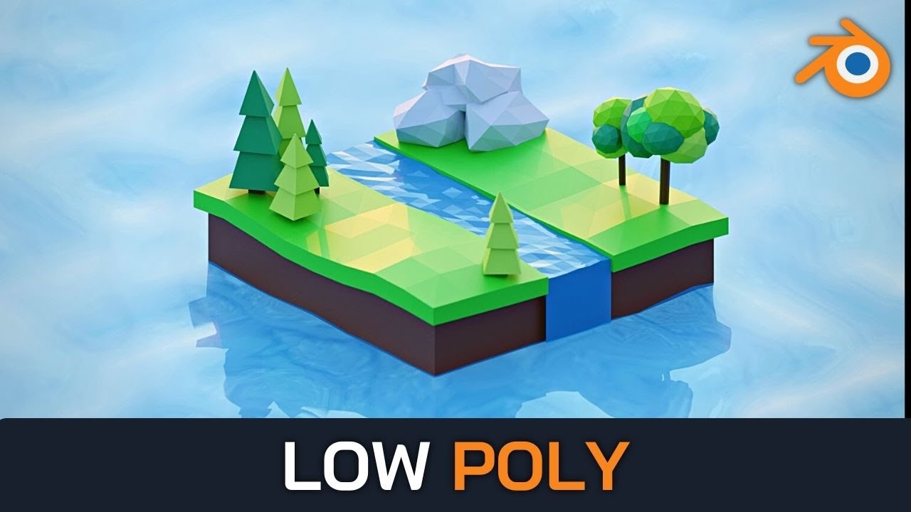 Comment faire une map Low Poly sur Blender ? YouTube
