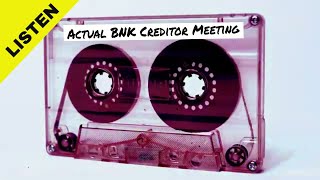 AUDIO OF CHAPTER 7 MEETING OF CREDITORS - SHORT VERSION  - DEBTOR HAS VERY FEW ASSETS
