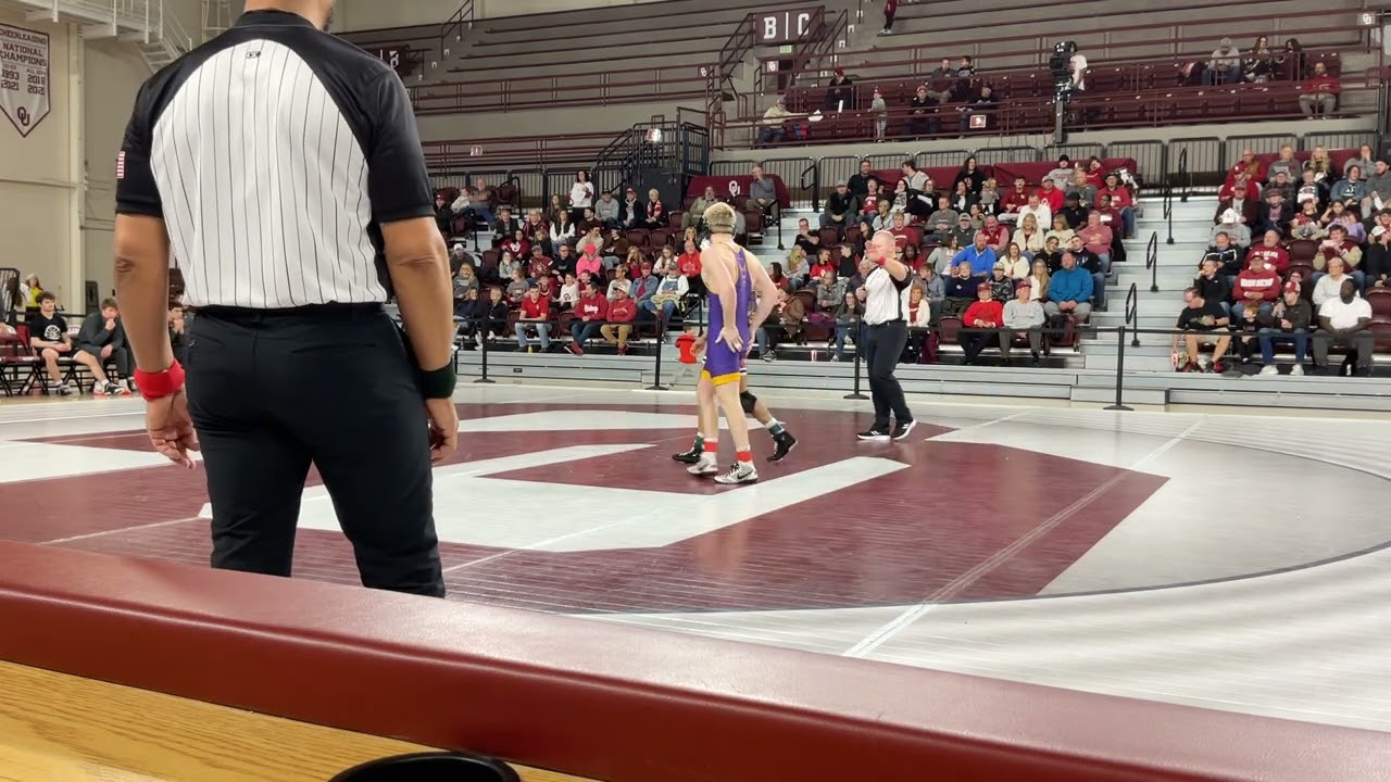 Ryder Downey (UNI) vs. Jared Hill (OU)