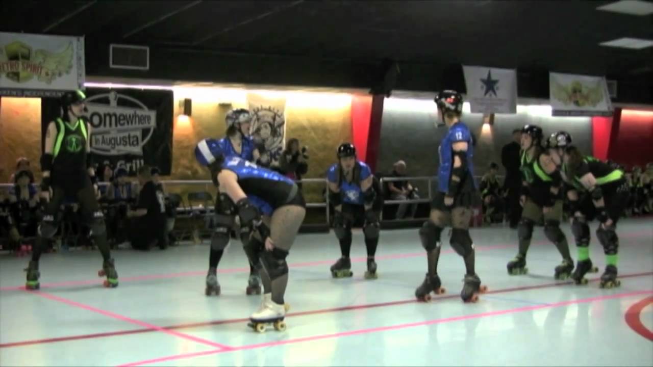 roller derby Greenville (SC) Augusta YouTube
