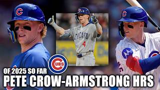 20 MINS OF PETE CROW-ARMSTRONG HOMERS 🔥 2025 PCA HRS SO FAR 🚀 | ESPN MLB
