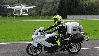 Drone crash with pole after 2 automatic safety stops with DJI Phantom 4 advanced