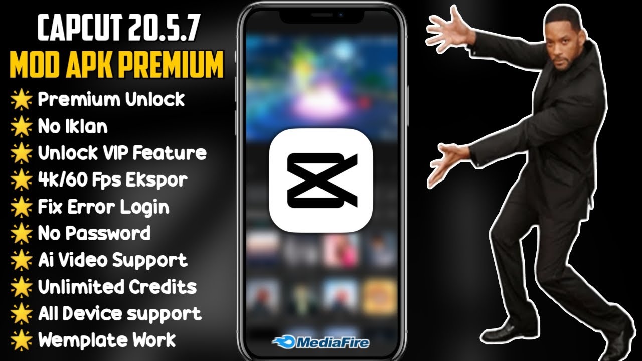Update!! Capcut mod apk premium unlock | support all device