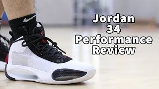 Air Jordan 34 Performance Review