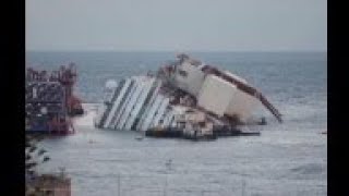 Speeded up version of timelapse for the Concordia recovery operation