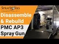 AP3スプレーガンの分解と再構築