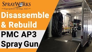 AP3スプレーガンの分解と再構築